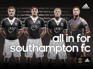 Southampton away kits 2014