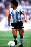 diego Maradona free kicks