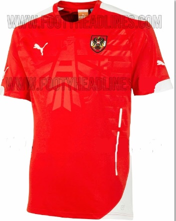 Puma Austria 2014 Home jersey Leaked