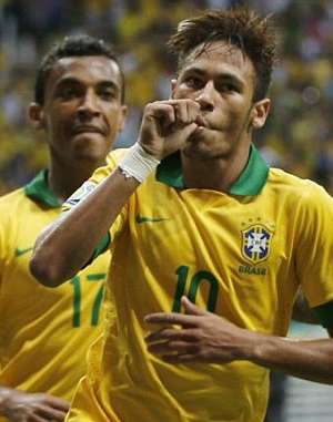 Neymar 2014 world cup brazil