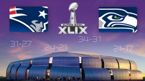 Channels showing Super Bowl XLIX