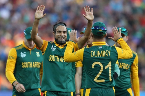 Leg-spinner Imran Tahir was the wrecker-in-chief (source: abc.net.au)