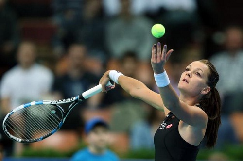 Agnieszka Radwanska leaked away just 4 games (photo: sport.se.pl)