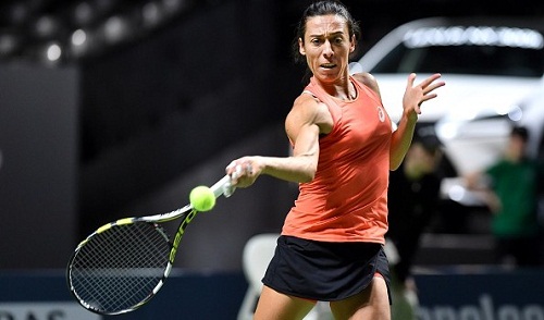 Francesca Schiavone was one of the seeds to tumble out (photo: ubitennis.com)
