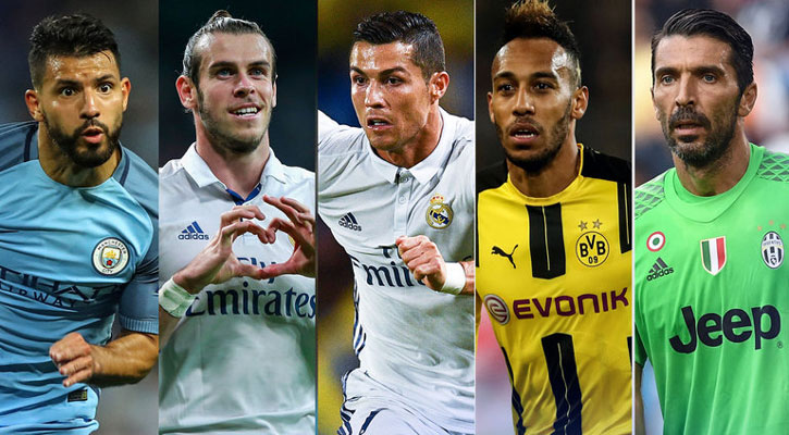 Short list of Ballon d'Or list