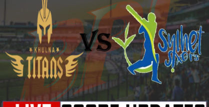 Khulna Titans won against Rajshahi by 2 wickets