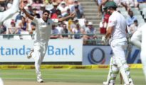 South Africa scored 286 runs in 1st innings at Cape Town