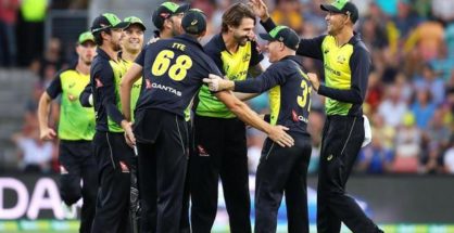Australia won by 7 wickets at Melbourne