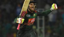 Bangladesh amazingly chased 214 runs in T20I