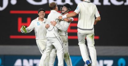 New Zealand won 1st Test against England