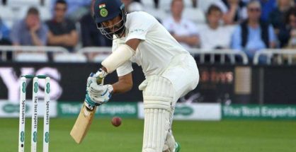 India is in bat for 2nd innings at Trent Bridge