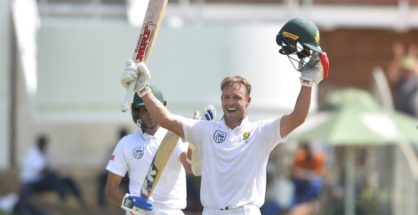 South Africa scored 382 runs at Port Elizabeth