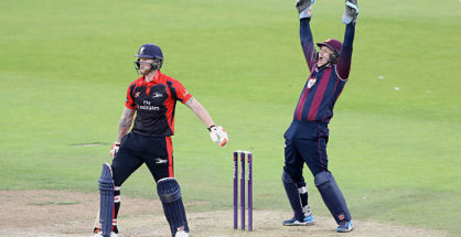Northamptonshire failed to chase target