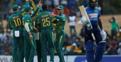 South Africa won by 4 wickets